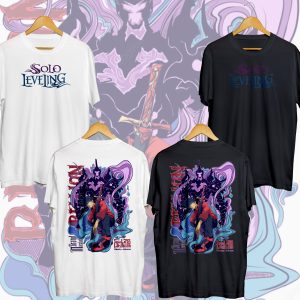Solo Leveling TShirt Design PNG
