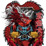 DARUMA DRAGON PNG