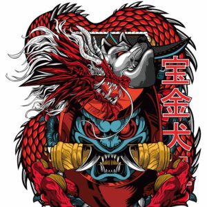 DARUMA DRAGON PNG