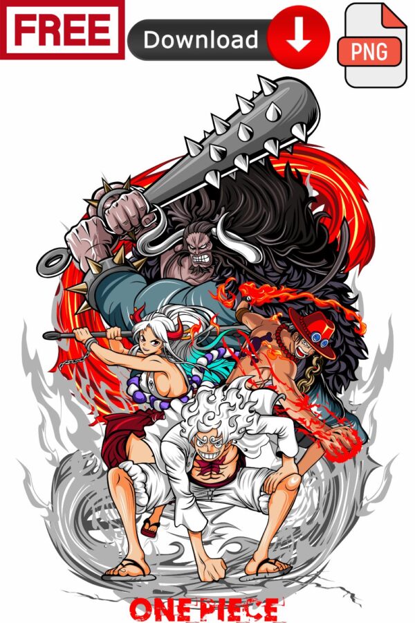 Luffy PNG 4K