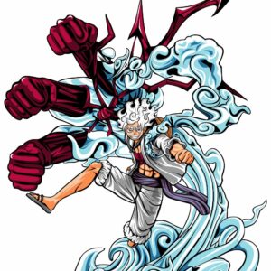 Luffy PNG Transparent | Luffy Gear 5 PNG | Gear 5 Luffy PNG Download