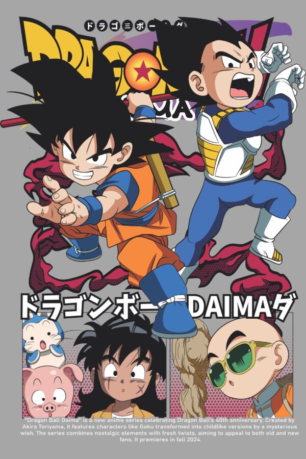 Dragon Ball Daima PNG | Goku Daima PNG | Vegeta Daima PNG Transparent