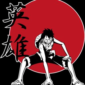 Iconic Monkey D Luffy Logo PNG Free Download for T-Shirts!