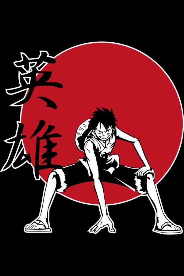 Iconic Monkey D Luffy Logo PNG Free Download for T-Shirts!