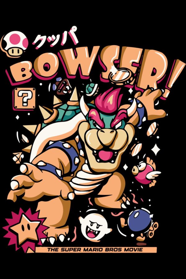 Bowser Super Mario Bros PNG Free Download