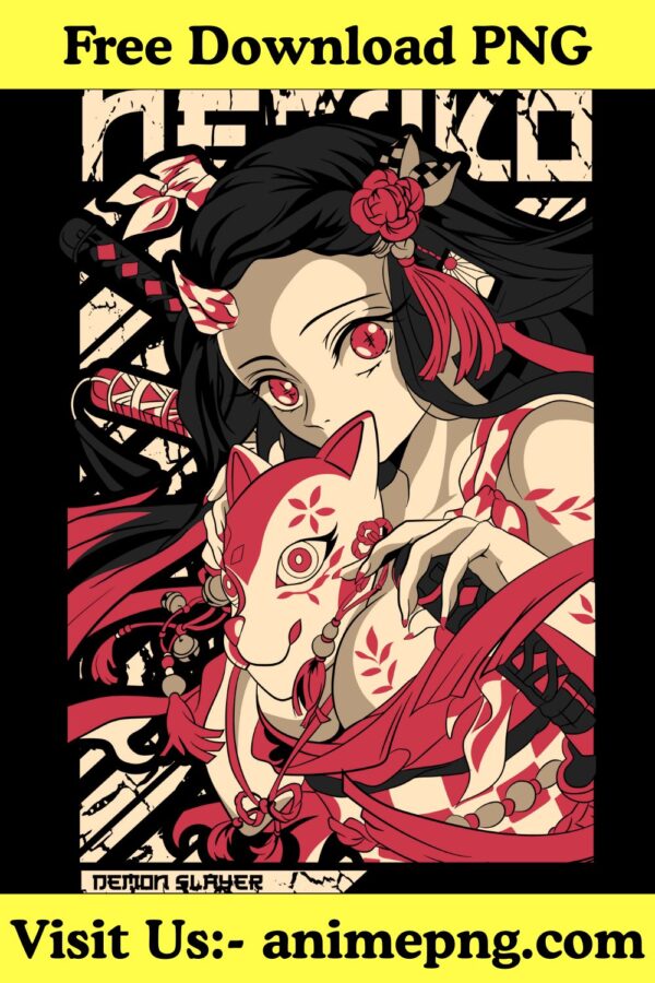 Nezuko from Demon Slayer Anime PNG Images Free Download