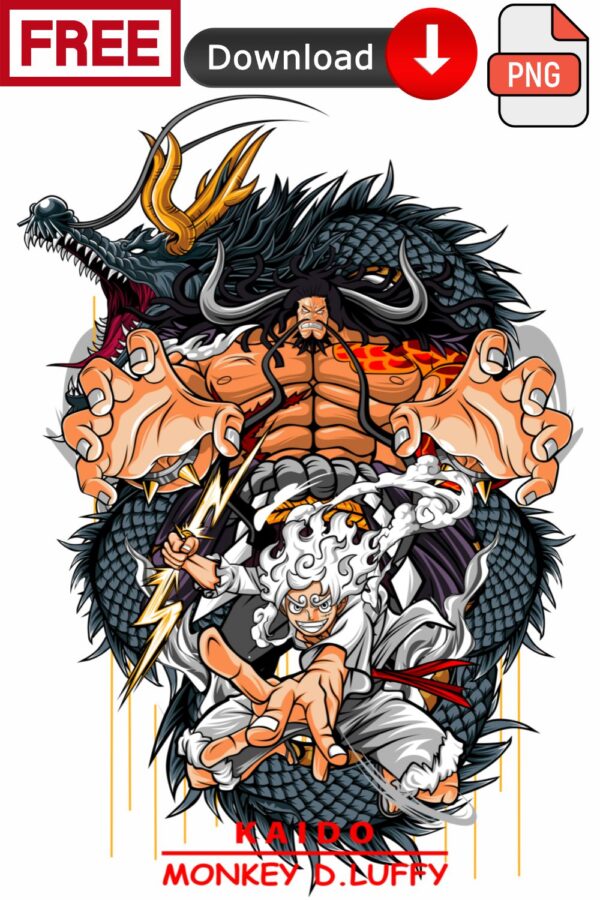 One Piece Luffy Gear 6 PNG Download Transparent | High Quality Anime PNG