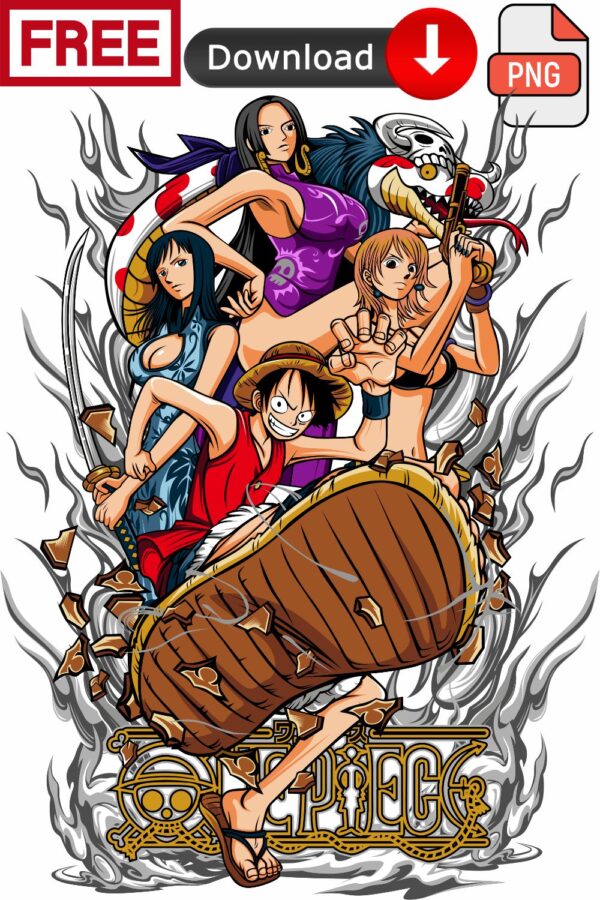 One Piece PNG Download | High Quality Transparent Anime PNG