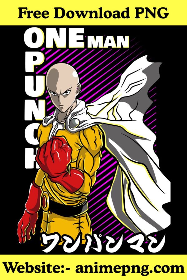 One Punch Man PNG Images Free Download