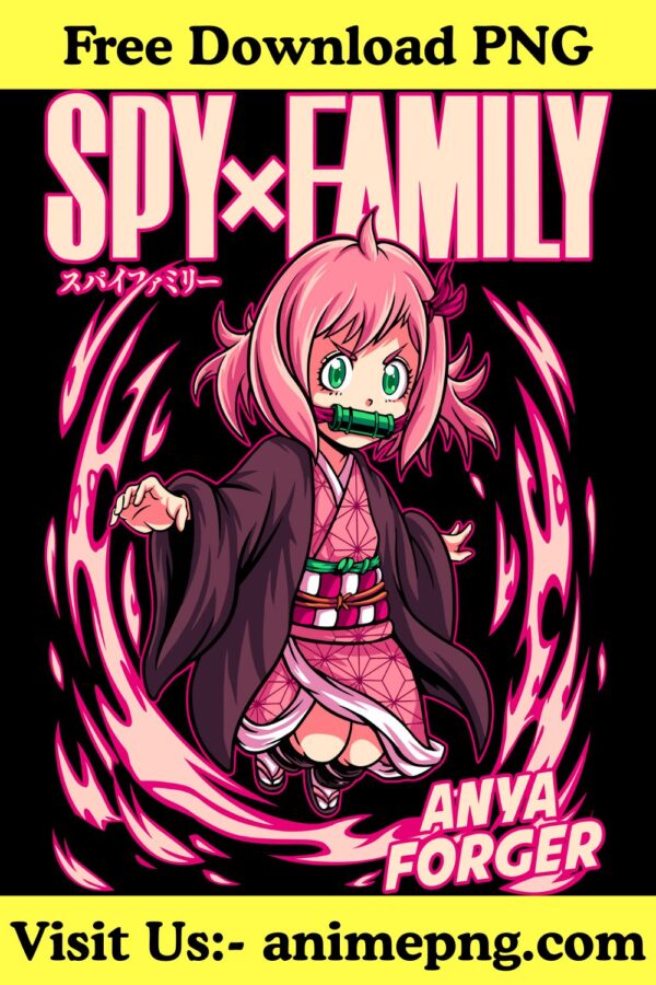 SPY X FAMILY ANYA FORGER PNG Free Download