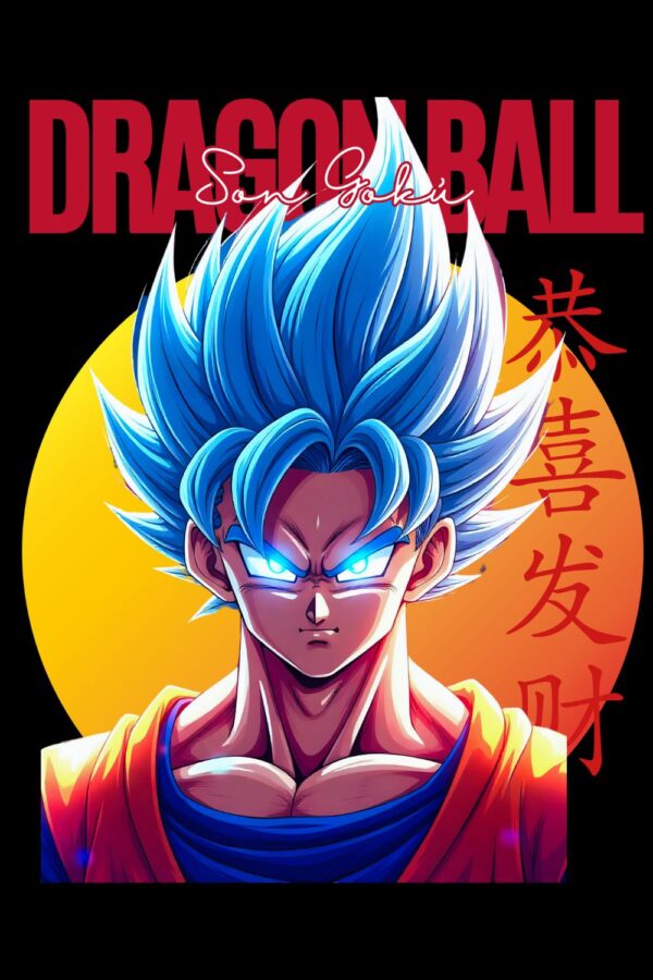 Stunning Goku Super Saiyan Blue PNG Free Download
