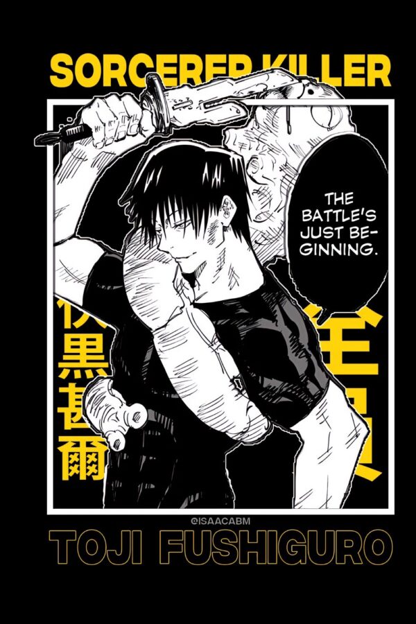 Toji Fushiguro PNG Jujutsu Kaisen