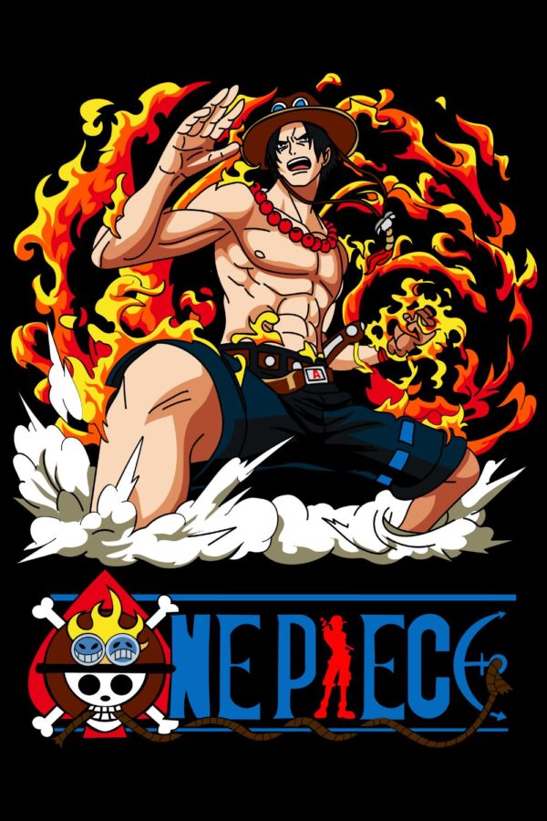 Tribute Portgas D Ace PNG Free Download for T-Shirt Design!